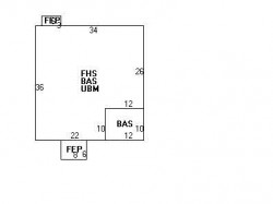 134 Crafts St, Newton, MA 02460 floor plan