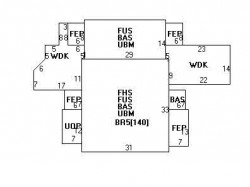 297 Parker St, Newton, MA 02459 floor plan