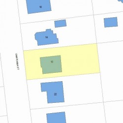 18 Owatonna St, Newton, MA 02466 plot plan