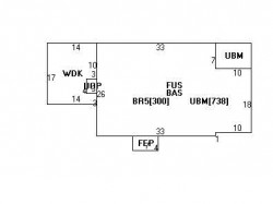 54 Ellison Rd, Newton, MA 02459 floor plan