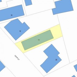 14 Cook St, Newton, MA 02458 plot plan