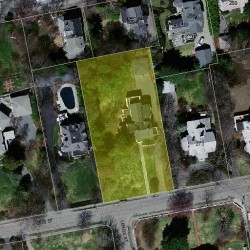 281 Otis St, Newton, MA 02465 aerial view