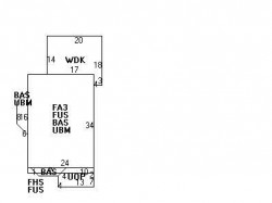 24 Samoset Rd, Newton, MA 02468 floor plan