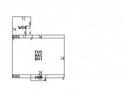 18 Charlemont St, Newton, MA 02461 floor plan