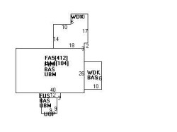 460 Ward St, Newton, MA 02459 floor plan