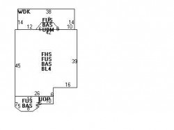 48 Rochester Rd, Newton, MA 02458 floor plan