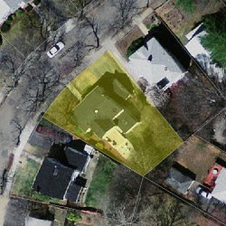 12 Hallron Rd, Newton, MA 02462 aerial view
