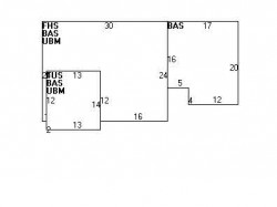76 Hatfield Rd, Newton, MA 02465 floor plan