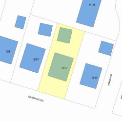 2053 Commonwealth Ave, Newton, MA 02466 plot plan