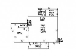 692 Commonwealth Ave, Newton, MA 02459 floor plan