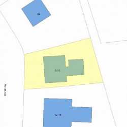 8 Coyne Rd, Newton, MA 02468 plot plan