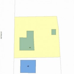 44 Pettee St, Newton, MA 02464 plot plan