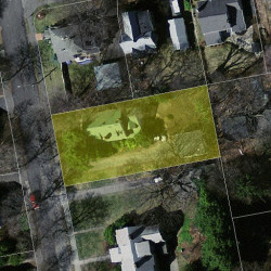 44 Bowdoin St, Newton, MA 02461 aerial view