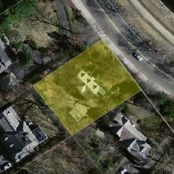26 Beacon St, Newton, MA 02459 aerial view