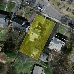 428 Wolcott St, Newton, MA 02466 aerial view