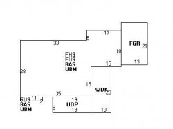 29 Bowdoin St, Newton, MA 02461 floor plan