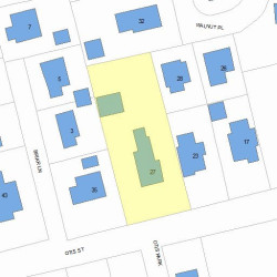 27 Otis St, Newton, MA 02460 plot plan