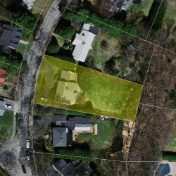 38 Varick Rd, Newton, MA 02468 aerial view