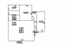 69 Garland Rd, Newton, MA 02459 floor plan