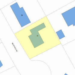 36 Westfield Rd, Newton, MA 02465 plot plan