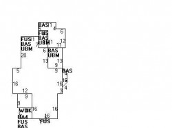 230 Winchester St, Newton, MA 02461 floor plan