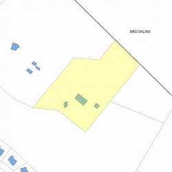 244 Dudley Rd, Newton, MA 02459 plot plan