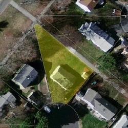 7 Cavanaugh Path, Newton, MA 02459 aerial view