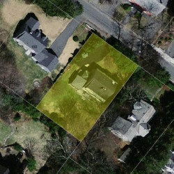 100 Central St, Newton, MA 02466 aerial view