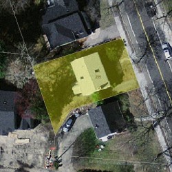 235 Winchester St, Newton, MA 02461 aerial view