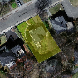 292 Mount Vernon St, Newton, MA 02465 aerial view