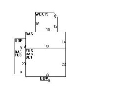 11 Crown St, Newton, MA 02466 floor plan