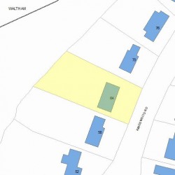 64 Kingswood Rd, Newton, MA 02466 plot plan