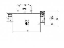 96 Temple St, Newton, MA 02465 floor plan