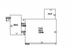 480 Crafts St, Newton, MA 02465 floor plan