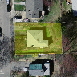 150 Upland Ave, Newton, MA 02461 aerial view