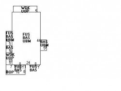 717 Watertown St, Newton, MA 02460 floor plan