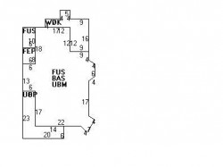 68 Elm St, Newton, MA 02465 floor plan