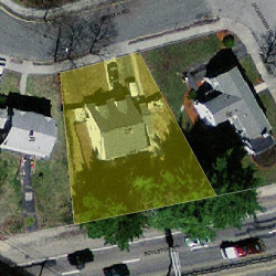 33 Bemuth Rd, Newton, MA 02461 aerial view