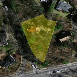 220 Hobart Rd, Newton, MA 02459 aerial view