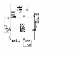 787 Chestnut St, Newton, MA 02468 floor plan