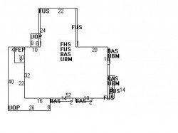 156 Highland St, Newton, MA 02465 floor plan