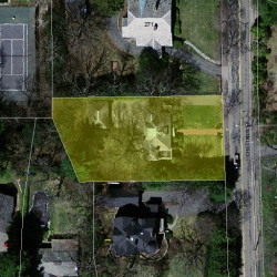 279 Chestnut St, Newton, MA 02465 aerial view
