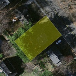 205 Cypress St, Newton, MA 02459 aerial view