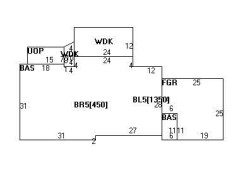 321 Upland Ave, Newton, MA 02461 floor plan