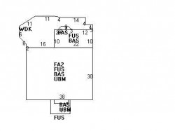 130 Clark St, Newton, MA 02459 floor plan