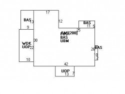 707 Commonwealth Ave, Newton, MA 02459 floor plan