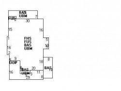 22 Prescott St, Newton, MA 02460 floor plan