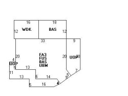 814 Watertown St, Newton, MA 02465 floor plan