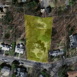 22 Kirkstall Rd, Newton, MA 02460 aerial view