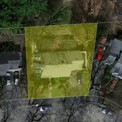 24 Cochituate Rd, Newton, MA 02461 aerial view